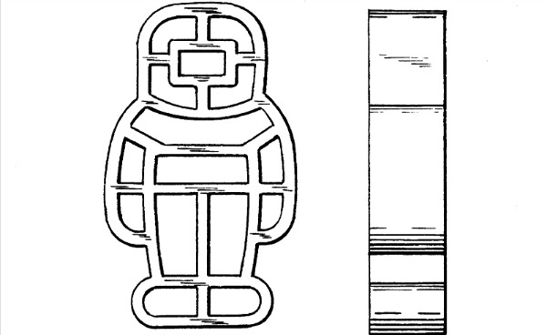 Astronaut shaped pasta
