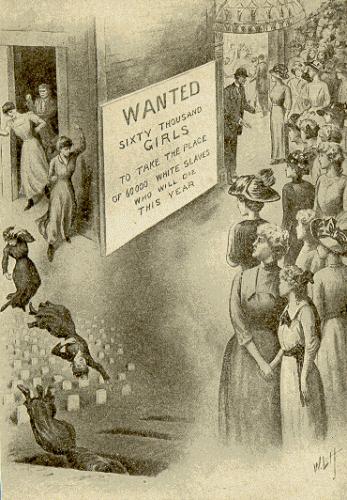 From The Great War on White Slavery, by Clifford G. Roe, 1911