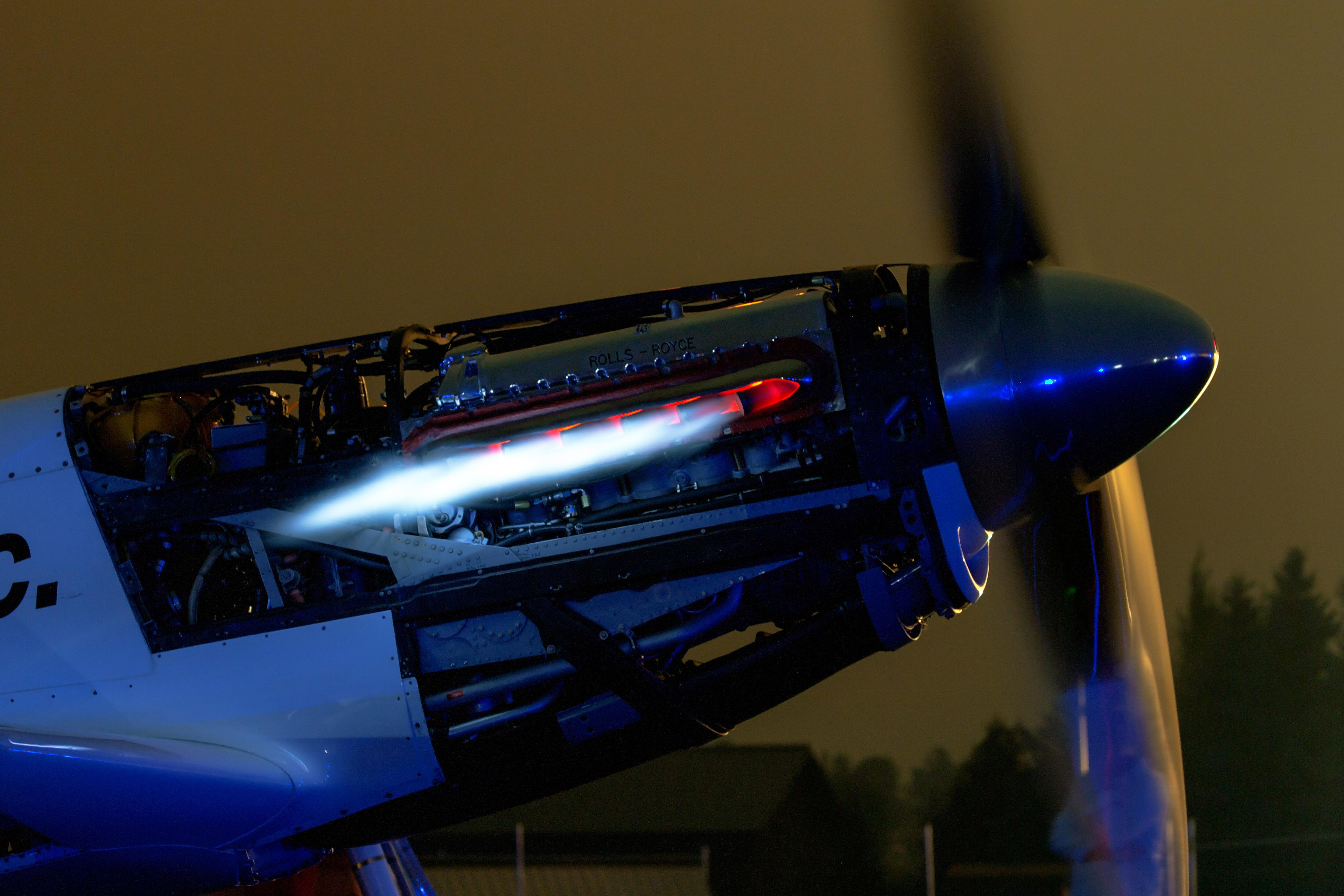 The crew can learn a lot from running Voodoo’s Rolls-Royce Merlin V-12