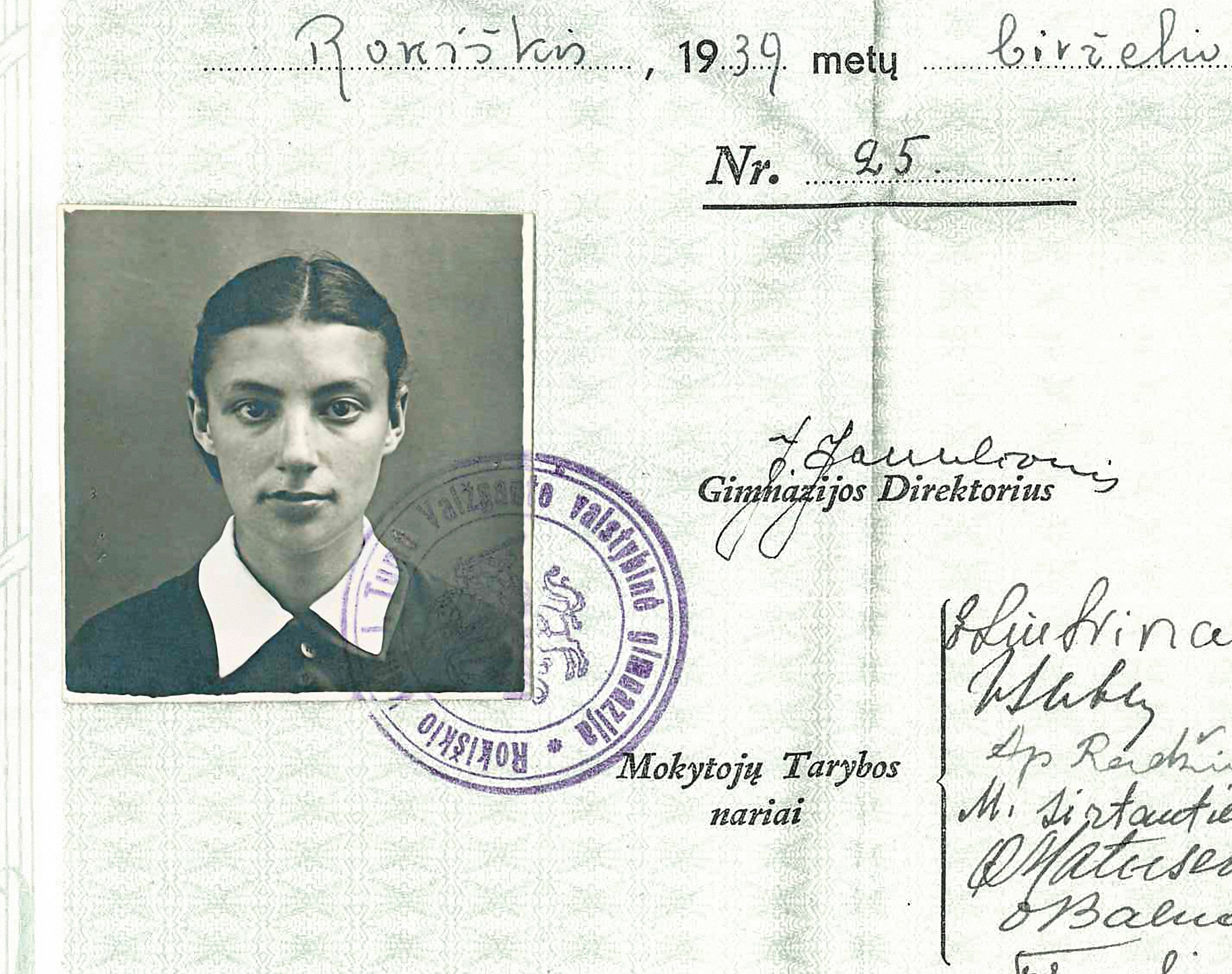 Matilda Olkin school portrait