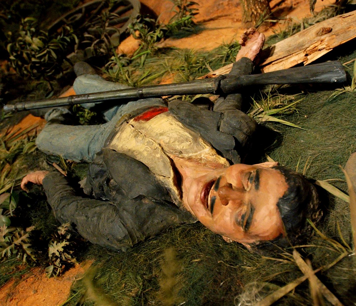 Clark Gable Cyclorama depiction