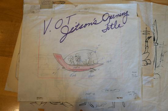 Opening title illustration for The Jetsons