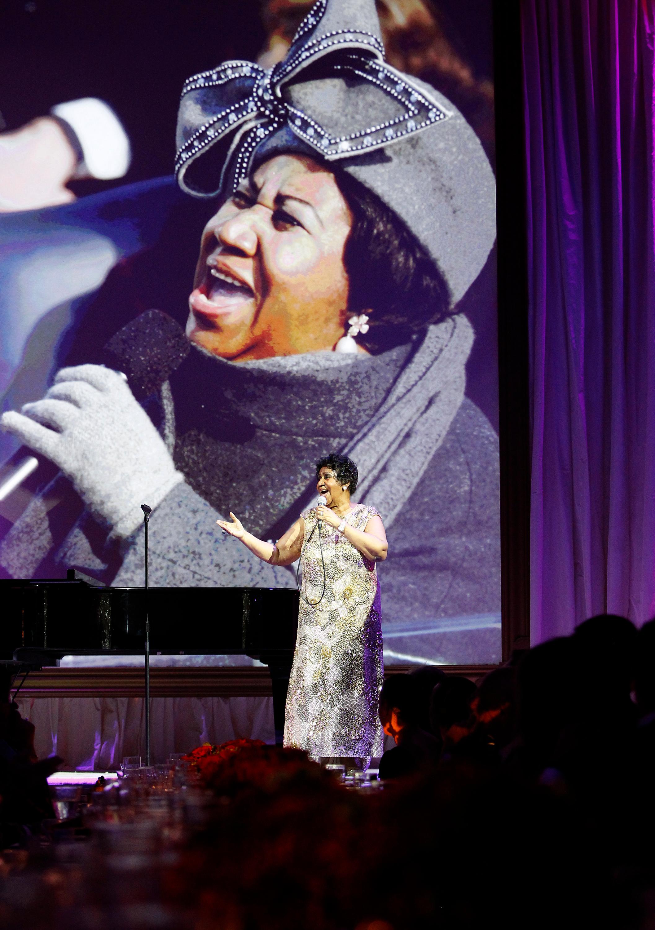 Aretha Franklin, 2015