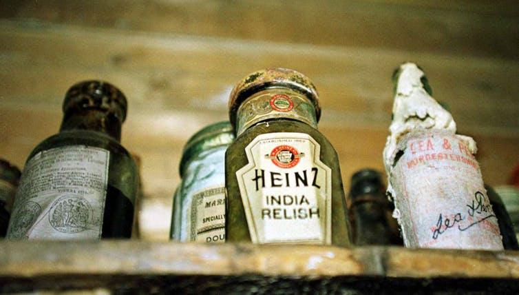 Heinz Tomato Ketchup stand untouched since 1909.