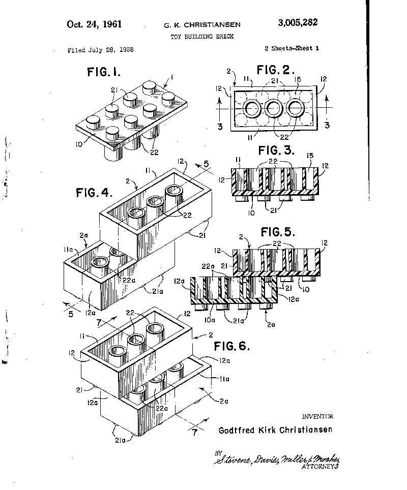 How Lego Patents Helped Build a Toy Empire, Brick by Brick Innovation