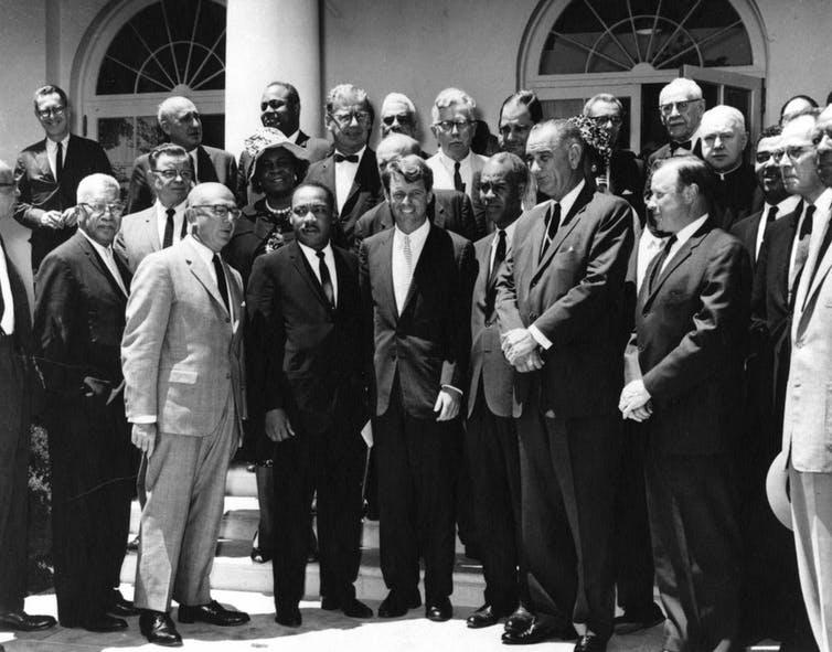 Kennedy embraced civil rights