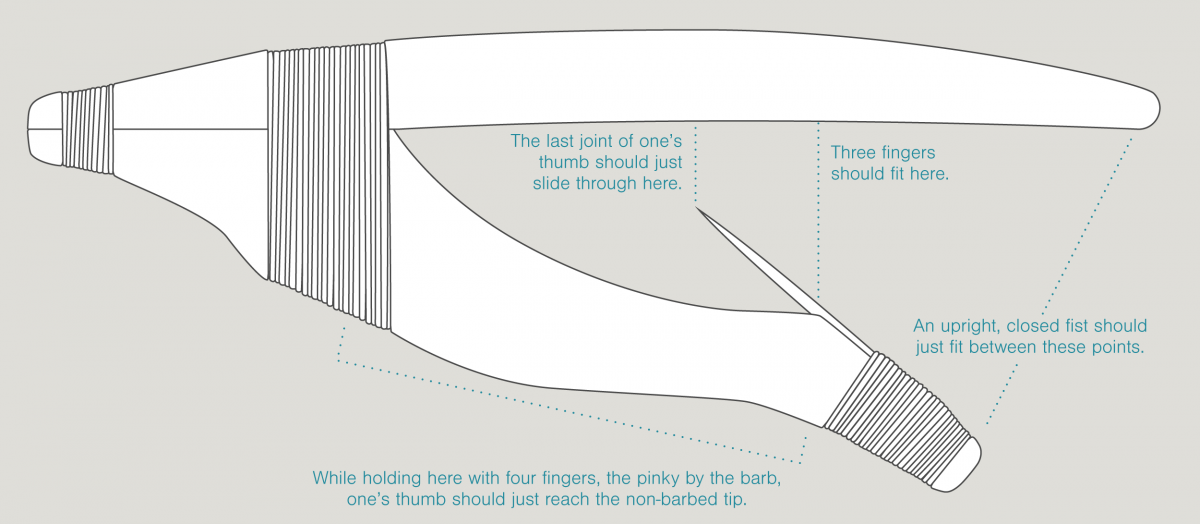 Wooden Hook Diagram