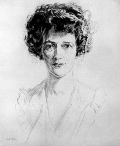 Viscountess Nancy Langhorne Astor by Walter Tittle, 1922