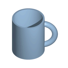 Coffee Cup Doughnut