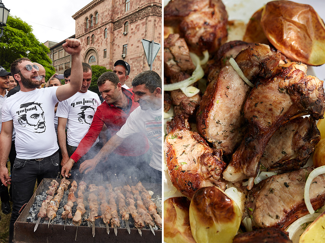 Qefilyan’s pork khorovats