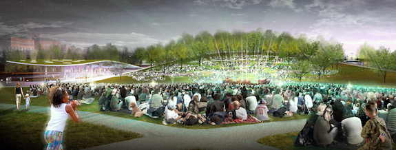 OLIN + Weiss/Manfredi for Sylvan Theater
