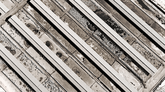 Abstract landscapes recontextualize sheds
