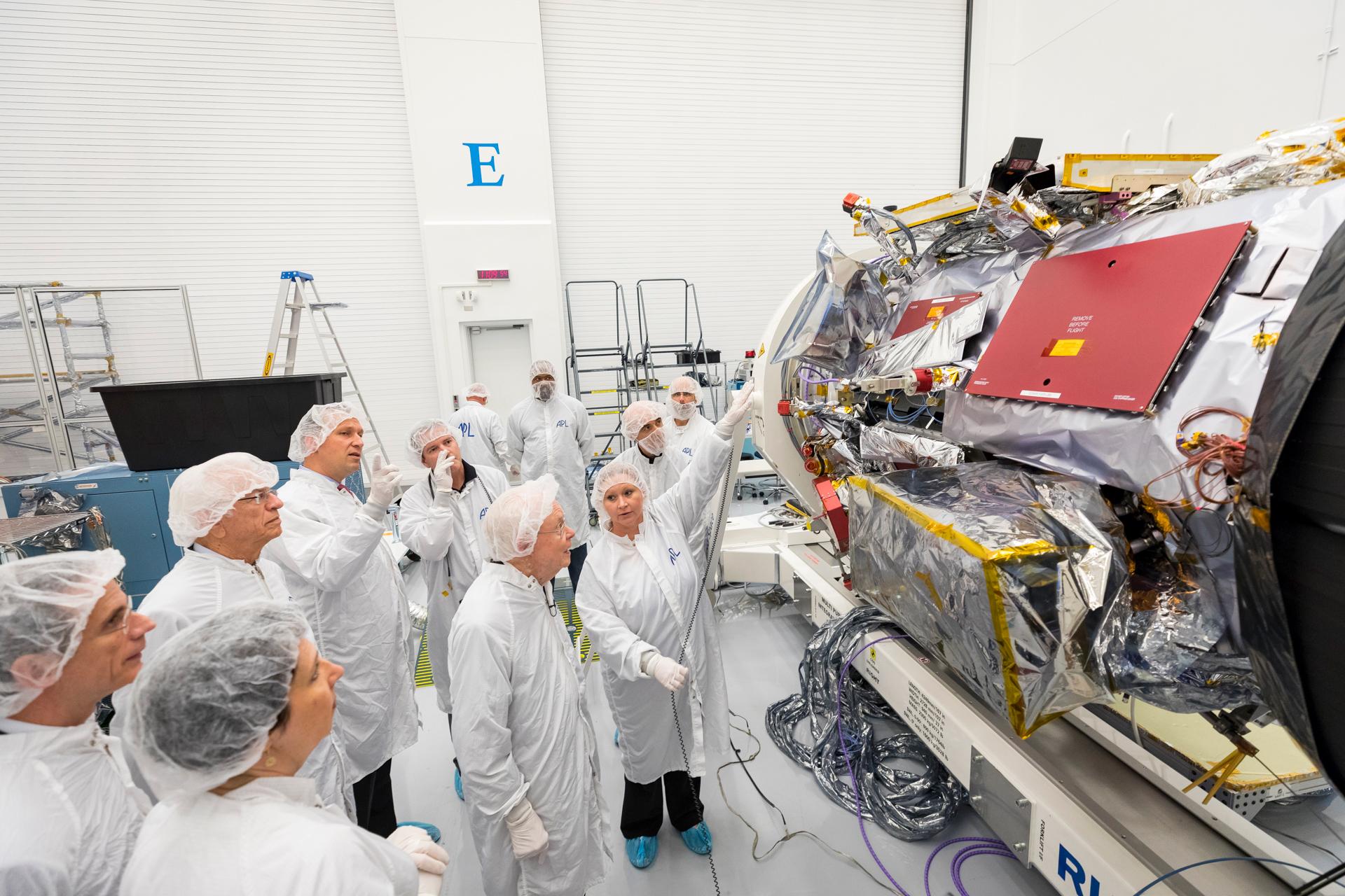 The only living person to have a spacecraft named for him, Eugene Parker