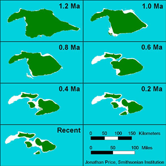 The last 1.2 million years have been hard on Hawaii.
