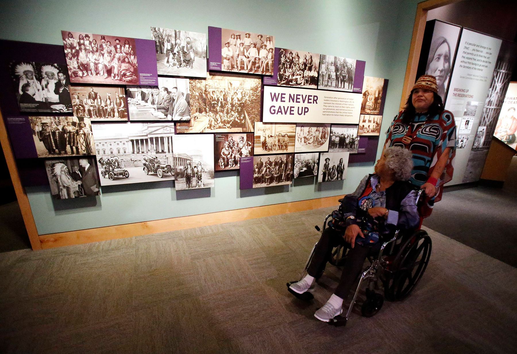 Nisqually tribal members