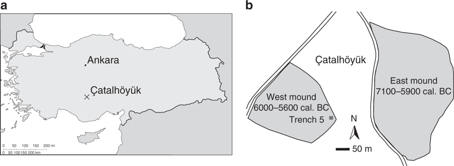 Çatalhöyük Map