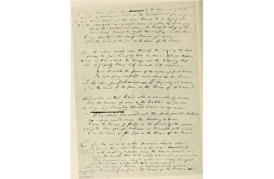 Key's Original Manuscript
