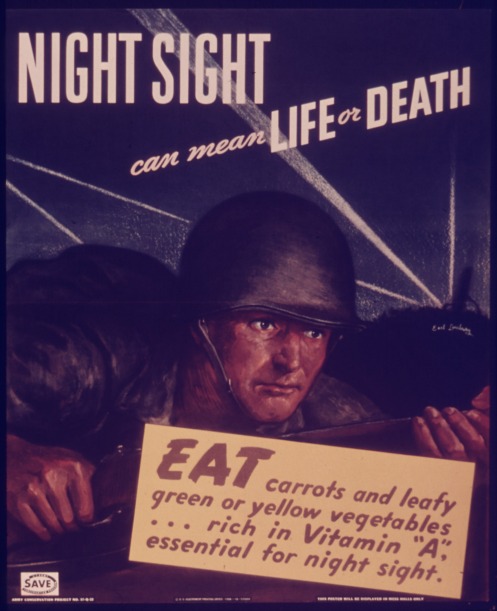 One of the many advertisements
